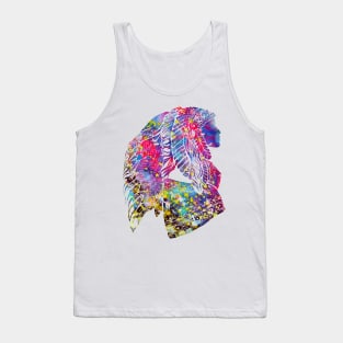 Native American Woman Tank Top